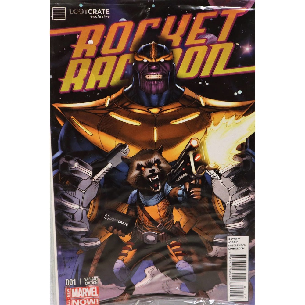 Rocket Racoon 001 Variant Edition Marvel Comic exclusive Direct Edition